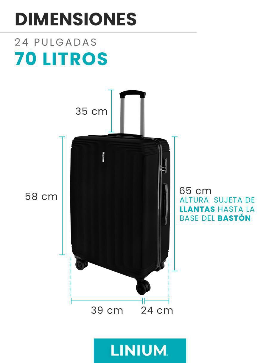 "maleta/set maletas" de viaje linium sin familia