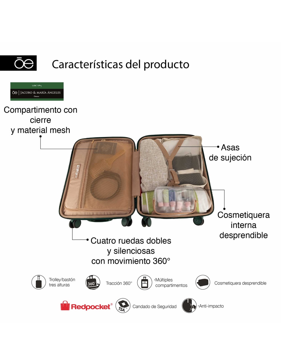 Maleta de viaje Jyma 14