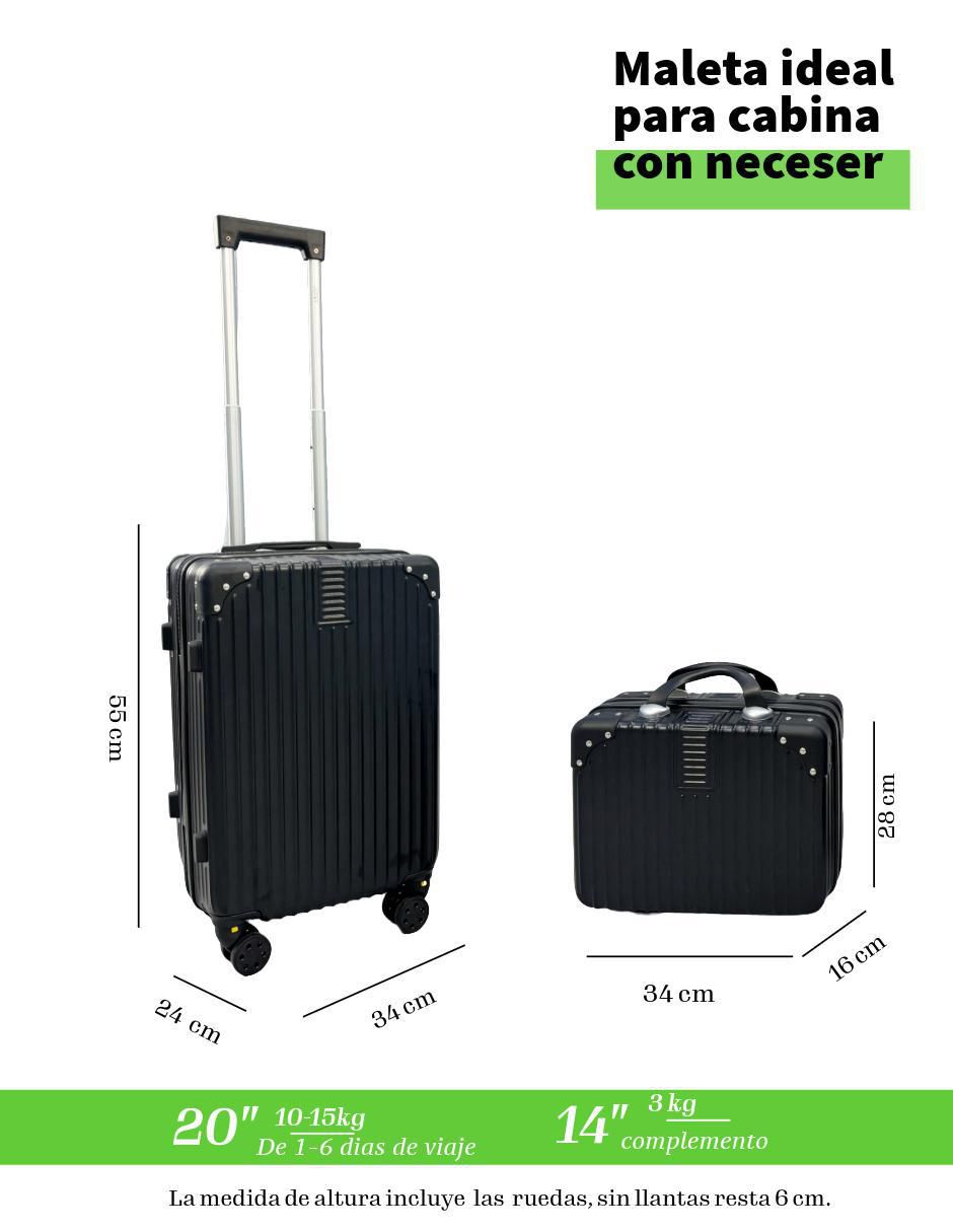 Set Maletas Carry On 9