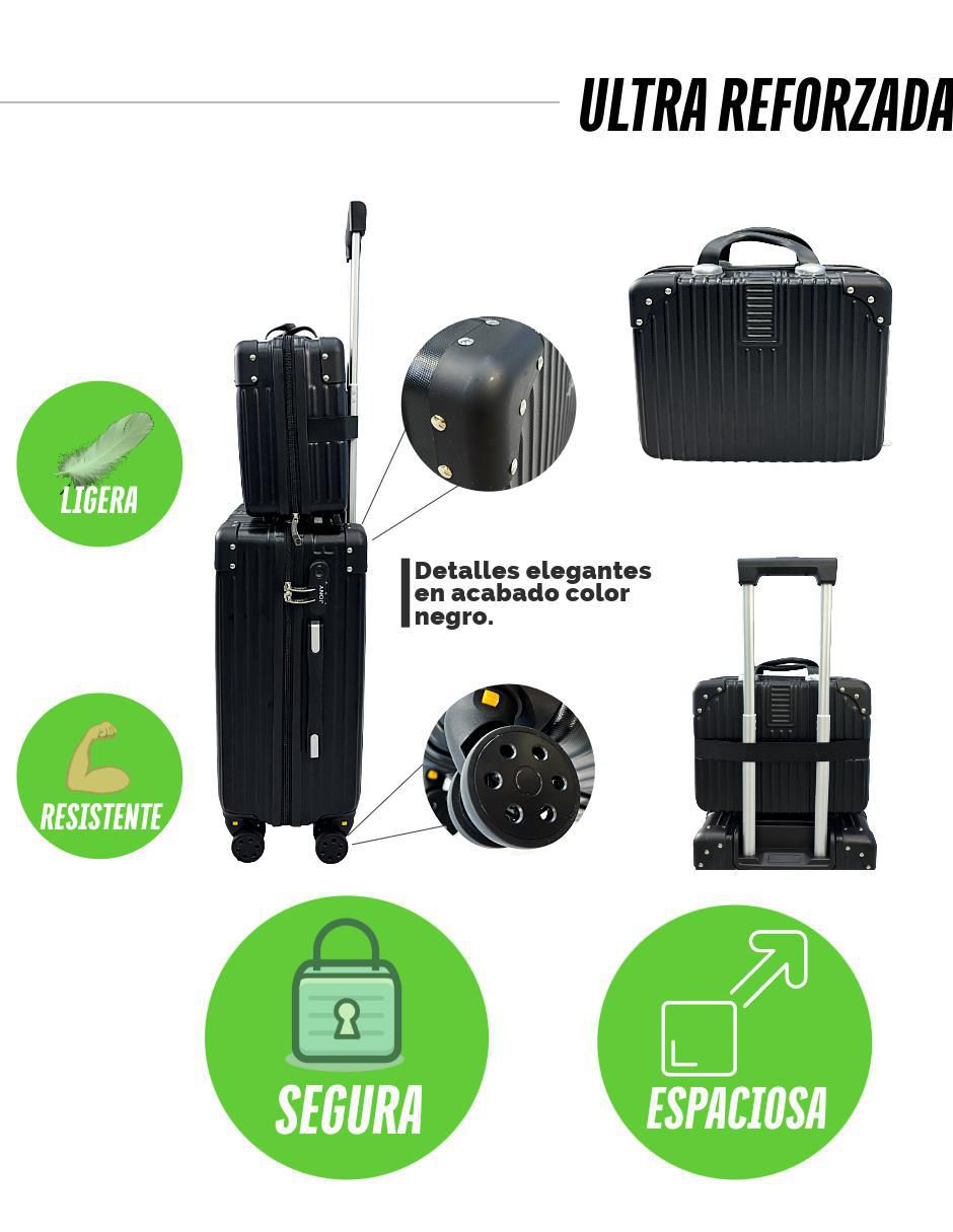 Set Maletas Carry On 4