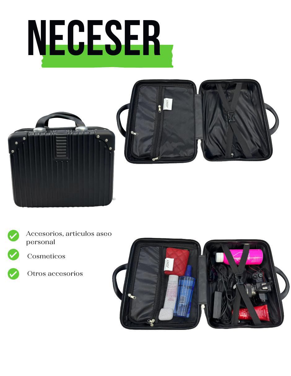 Set Maletas Carry On 7