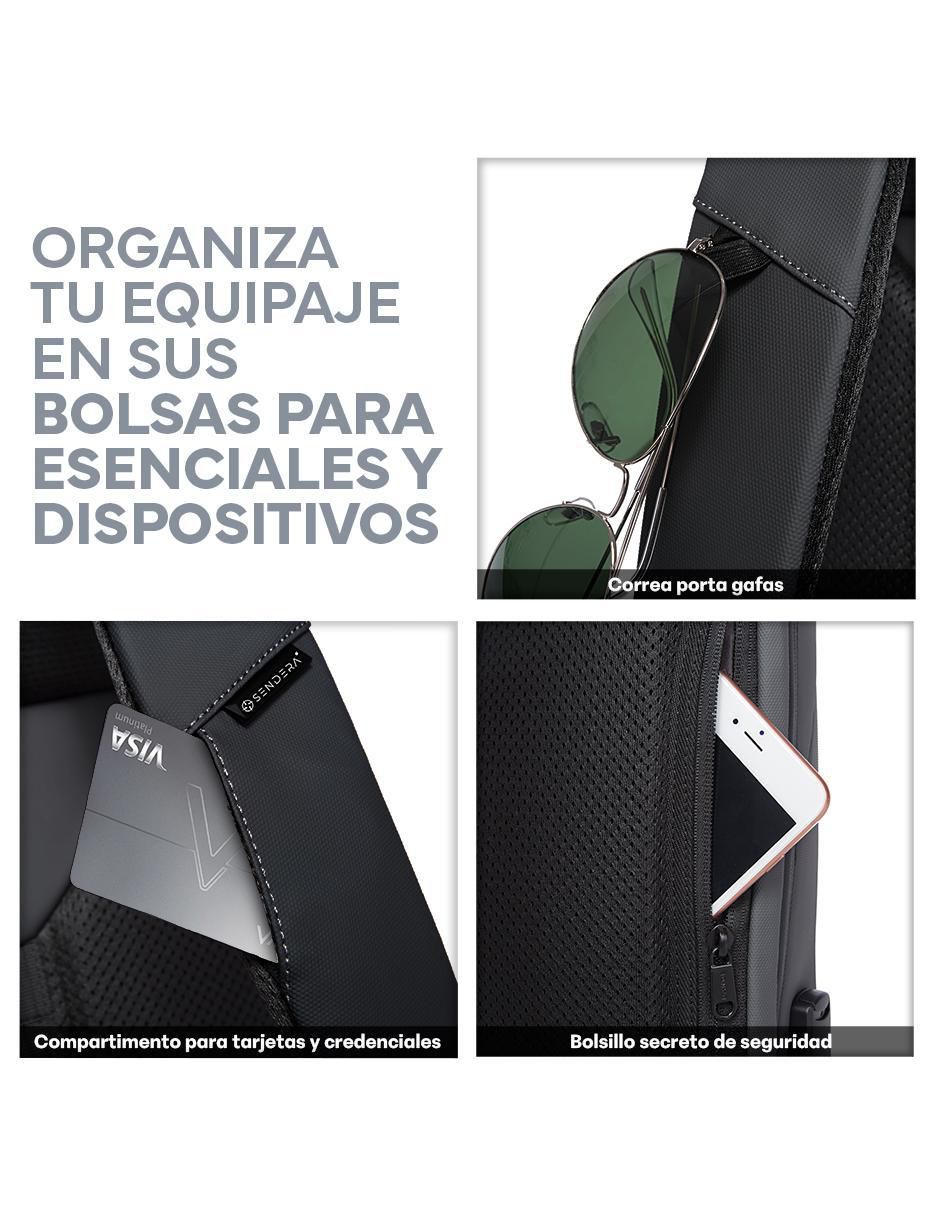 Mochila con portalaptop Antirrobo Ejecutiva impermeable unisex 4
