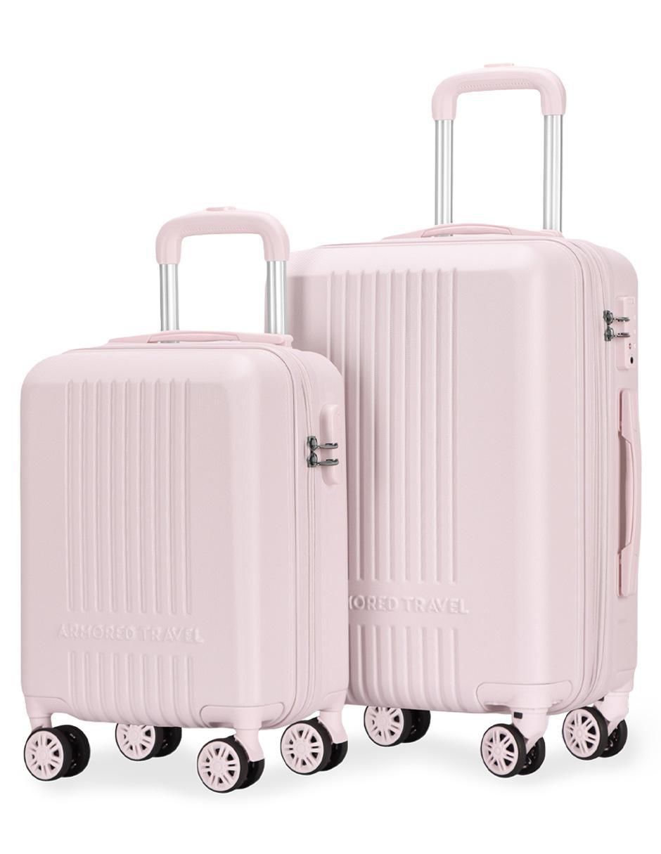 Set maletas carry on 2 Pack Llantas Desmontables