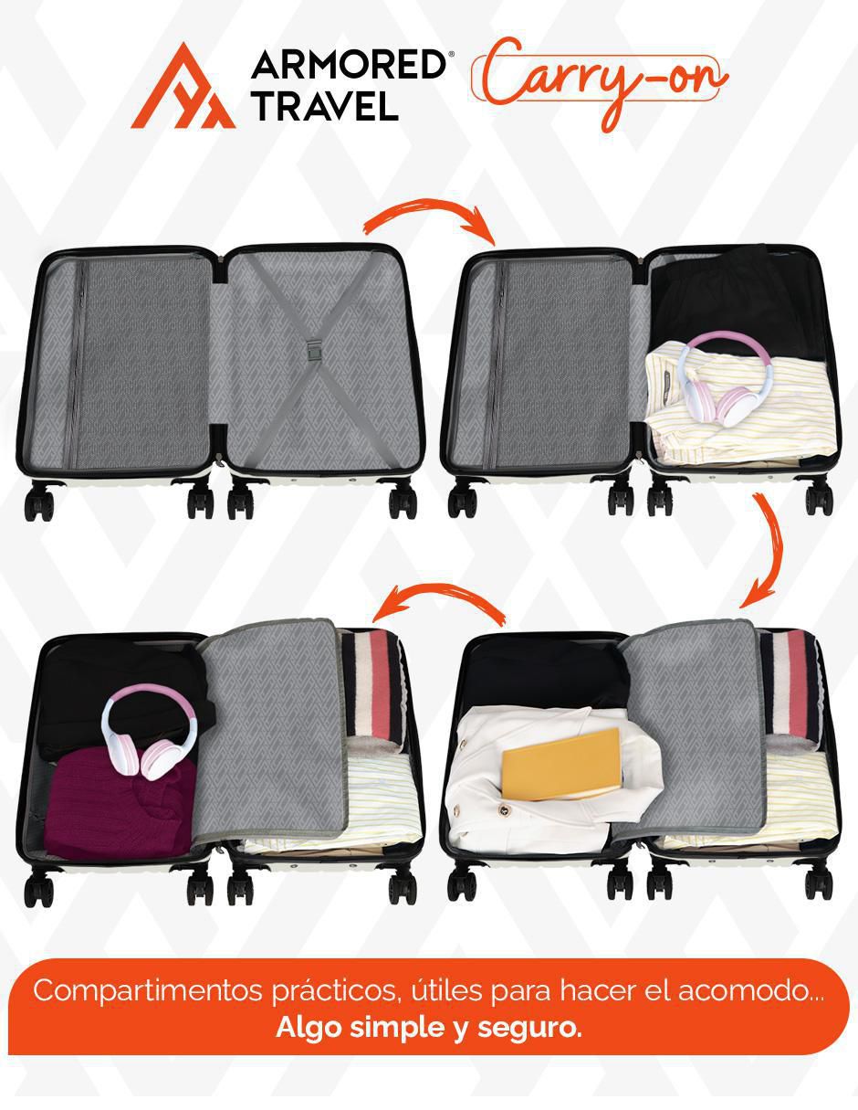 Maleta con ruedas de mano Carry-On Chess 6