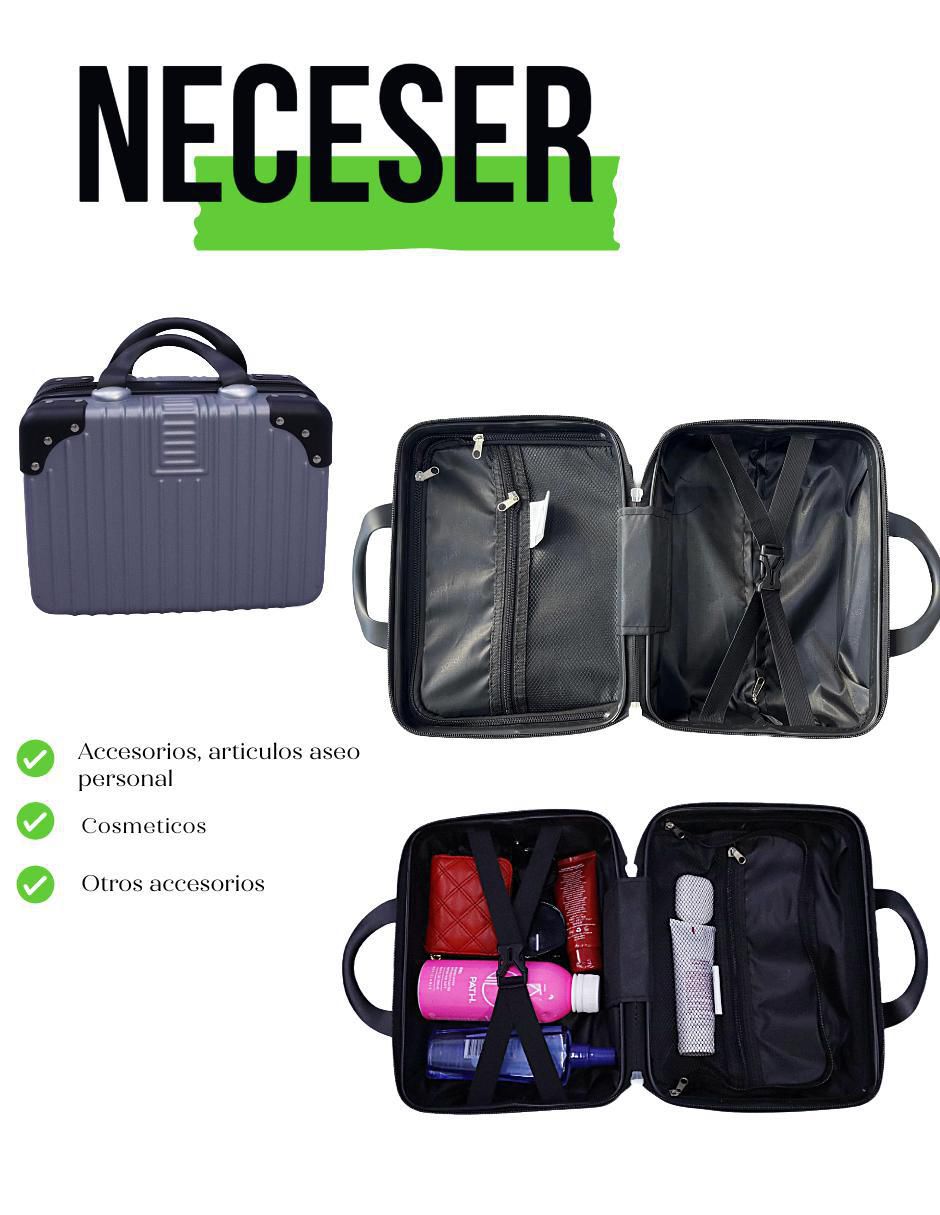 Set maletas carry on jony sin colección o familia