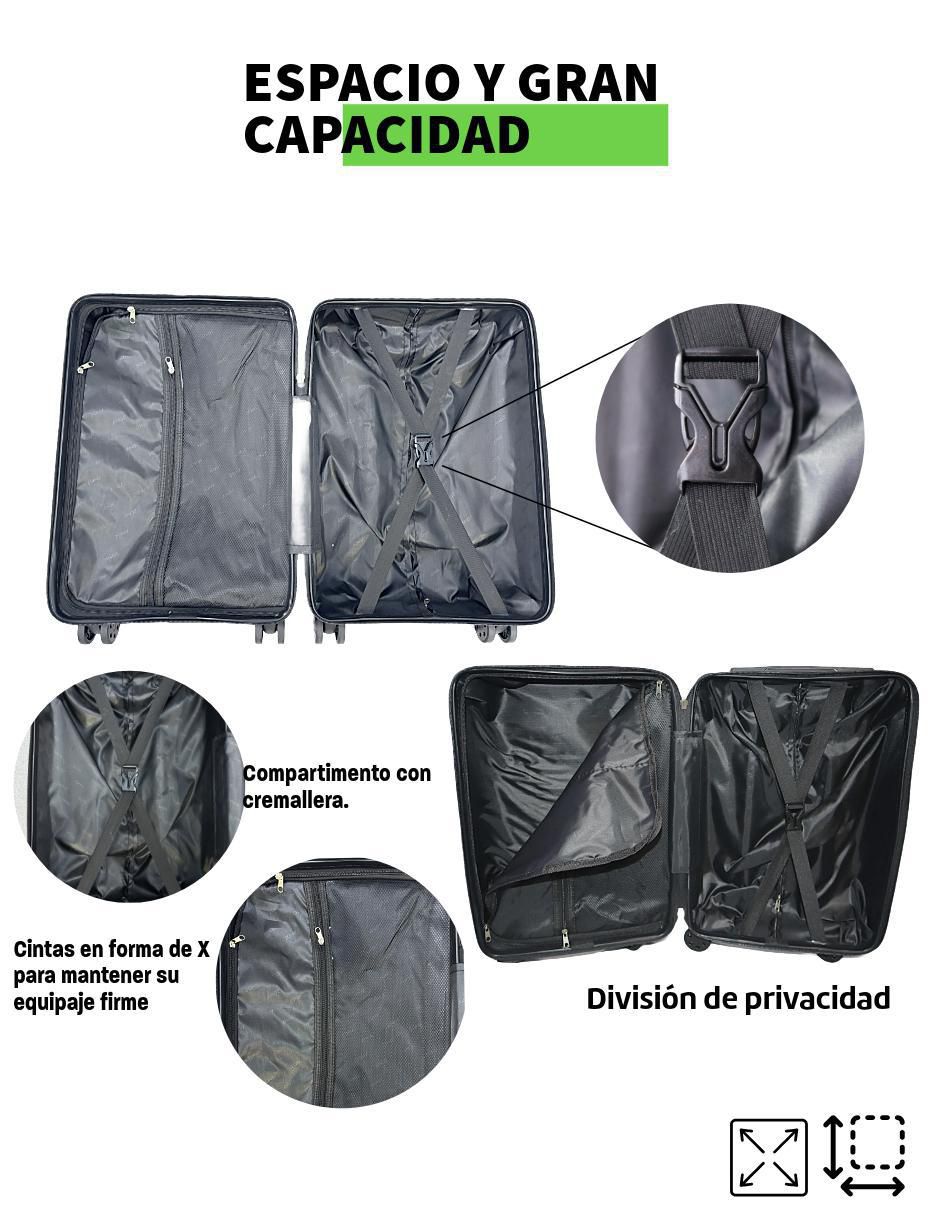 Set maletas carry on 5