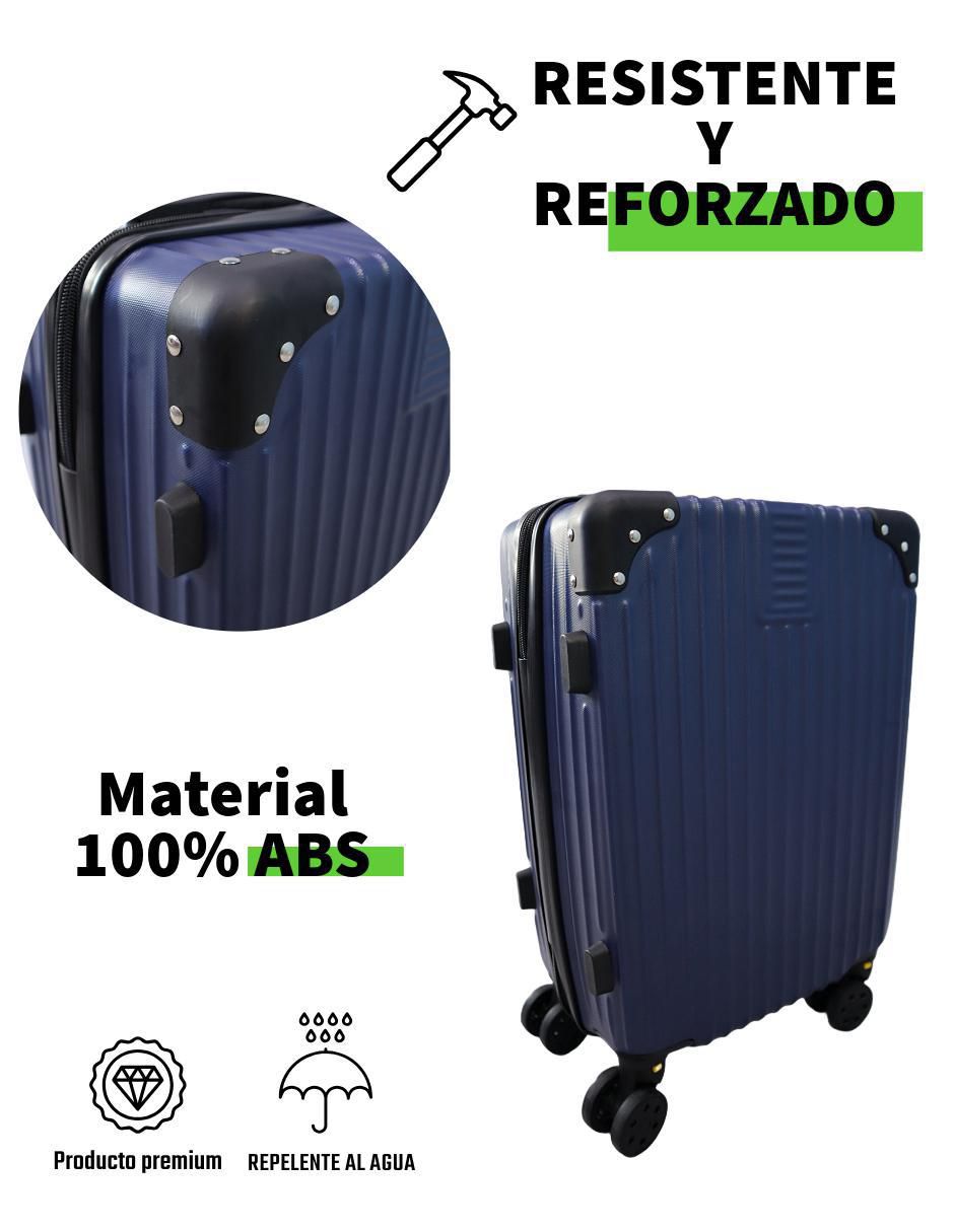 Set maletas carry on 6