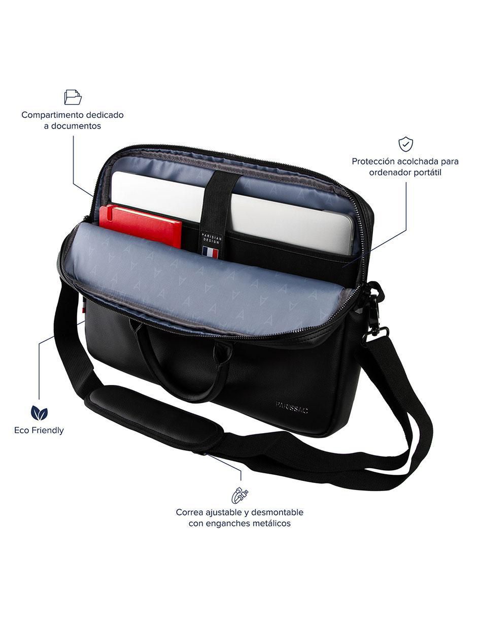 Maletín porta laptop 15.6 pulgadas de vinipiel 5