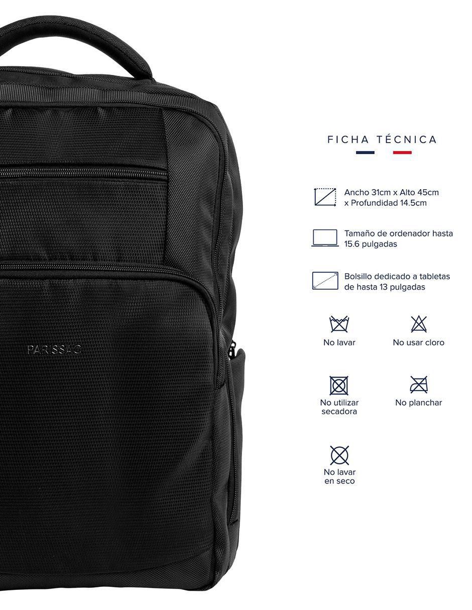 Mochila con portalaptop impermeable unisex 7