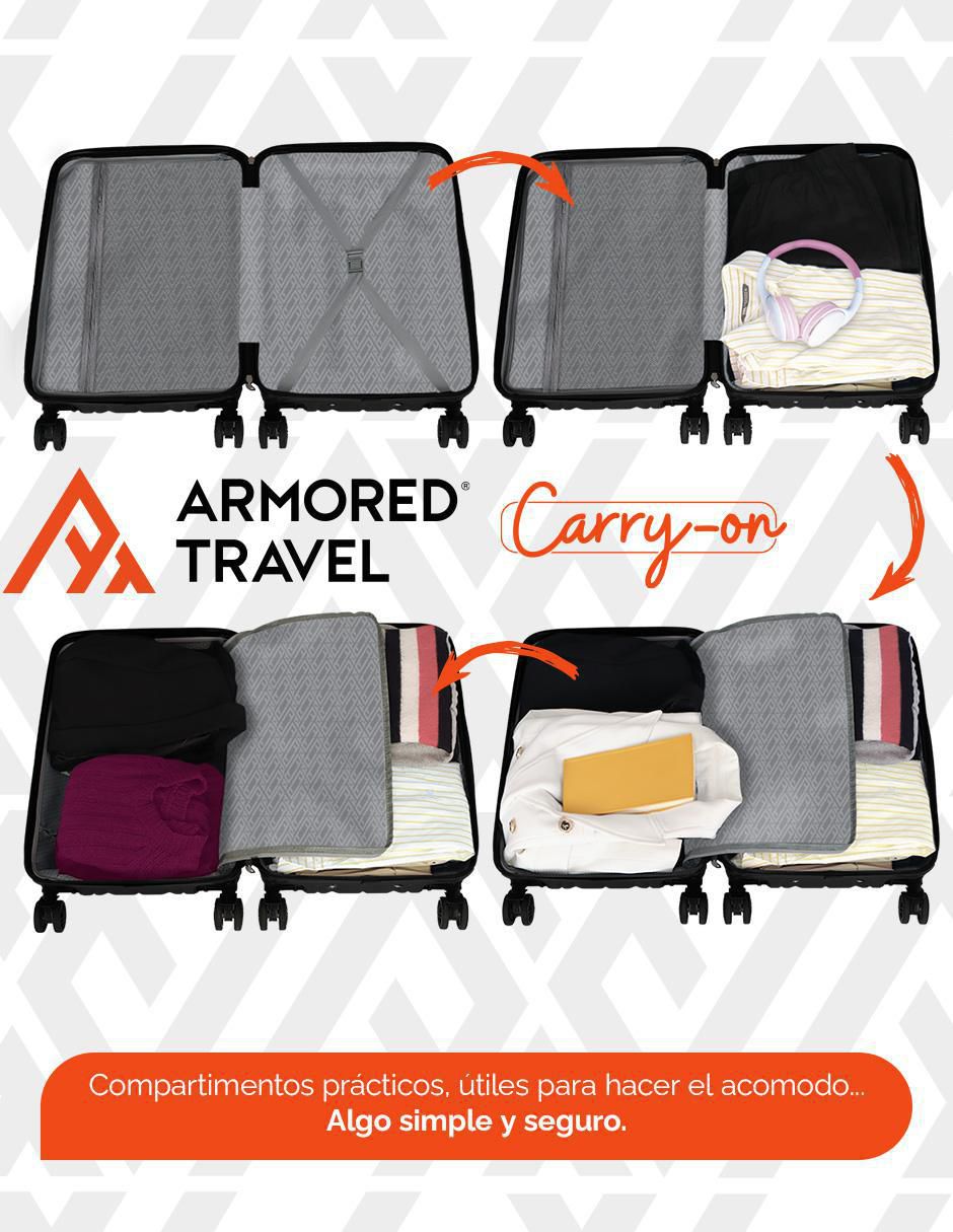 Set maletas de mano 2 Pack Llantas Desmontables 9