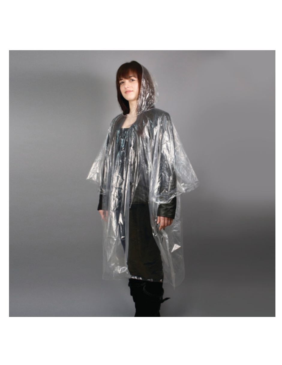 Impermeable desechable de hule 2