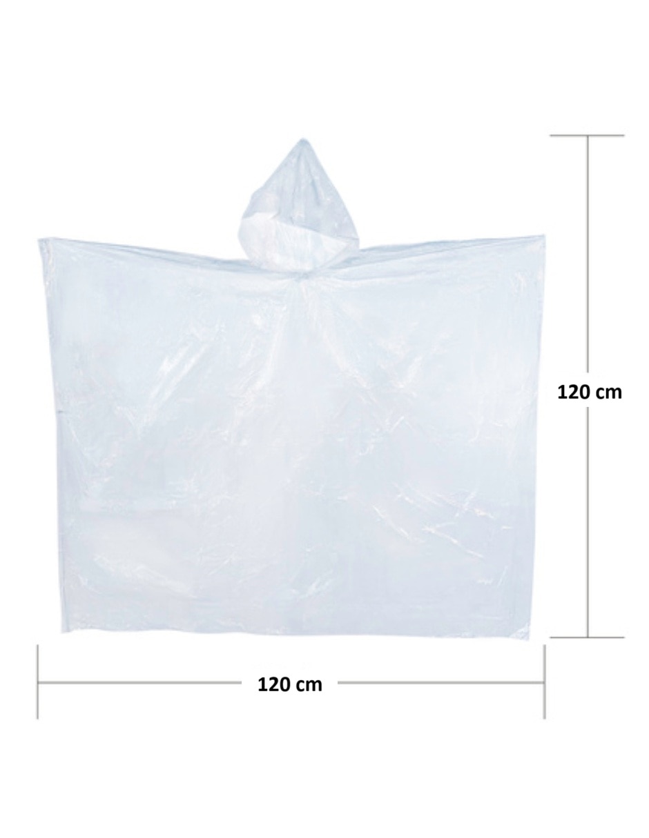 Impermeable desechable de hule 4