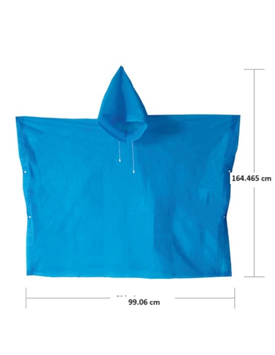 Impermeable desechable de hule 6