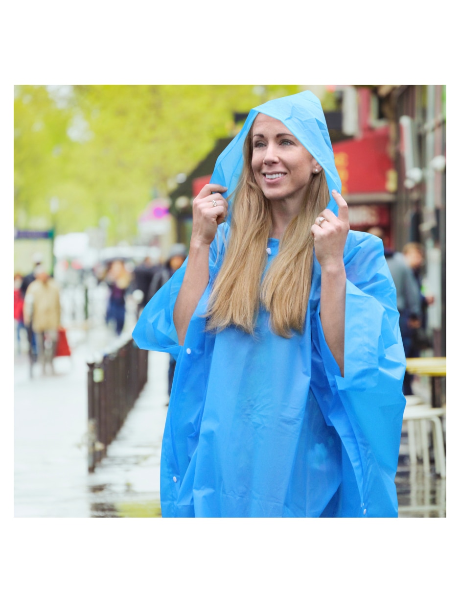Impermeable desechable de hule 5