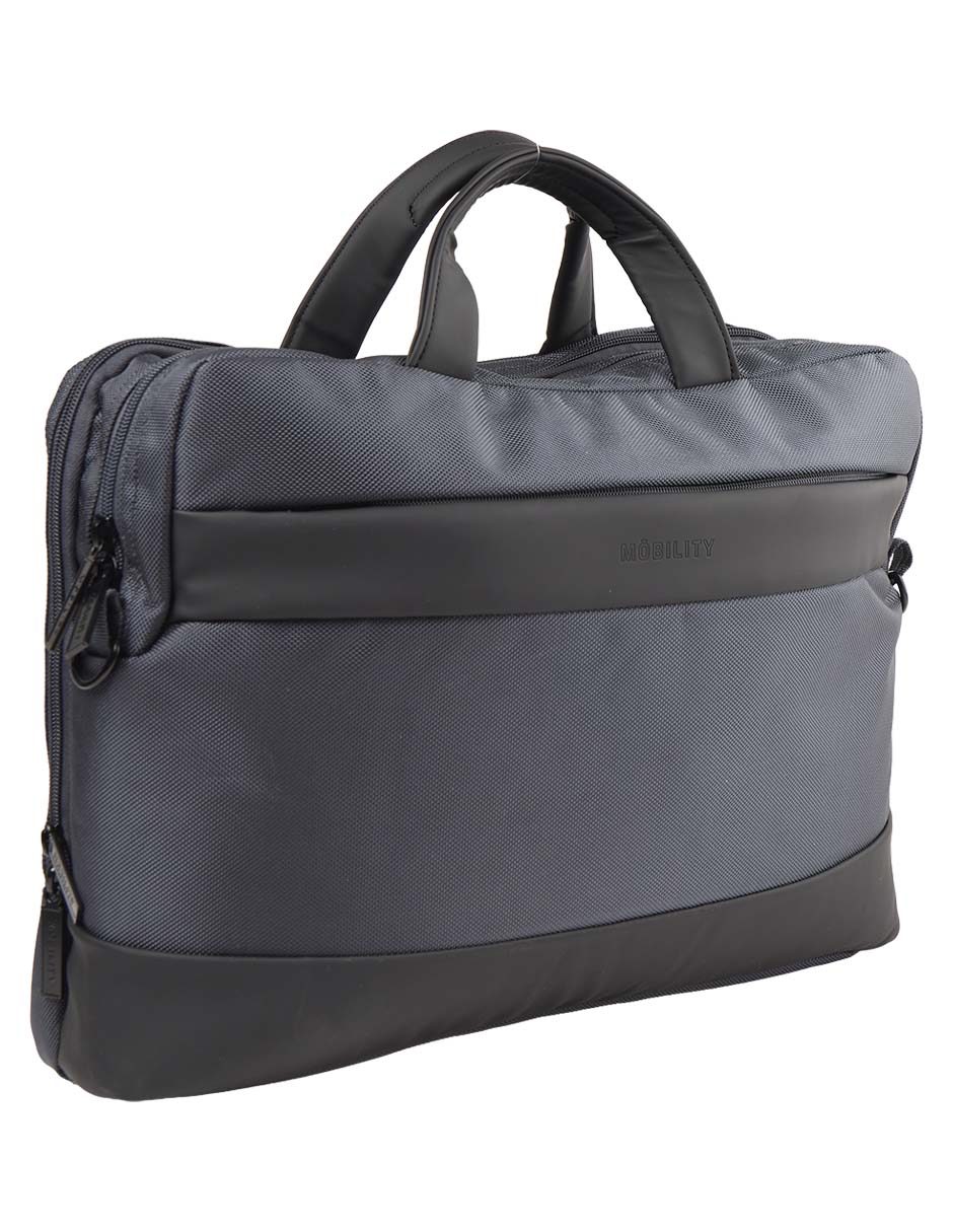 PORTAFOLIO EJECUTIVO DELMAR POLI, GRIS