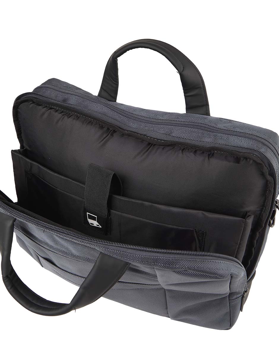 PORTAFOLIO EJECUTIVO DELMAR POLI, GRIS