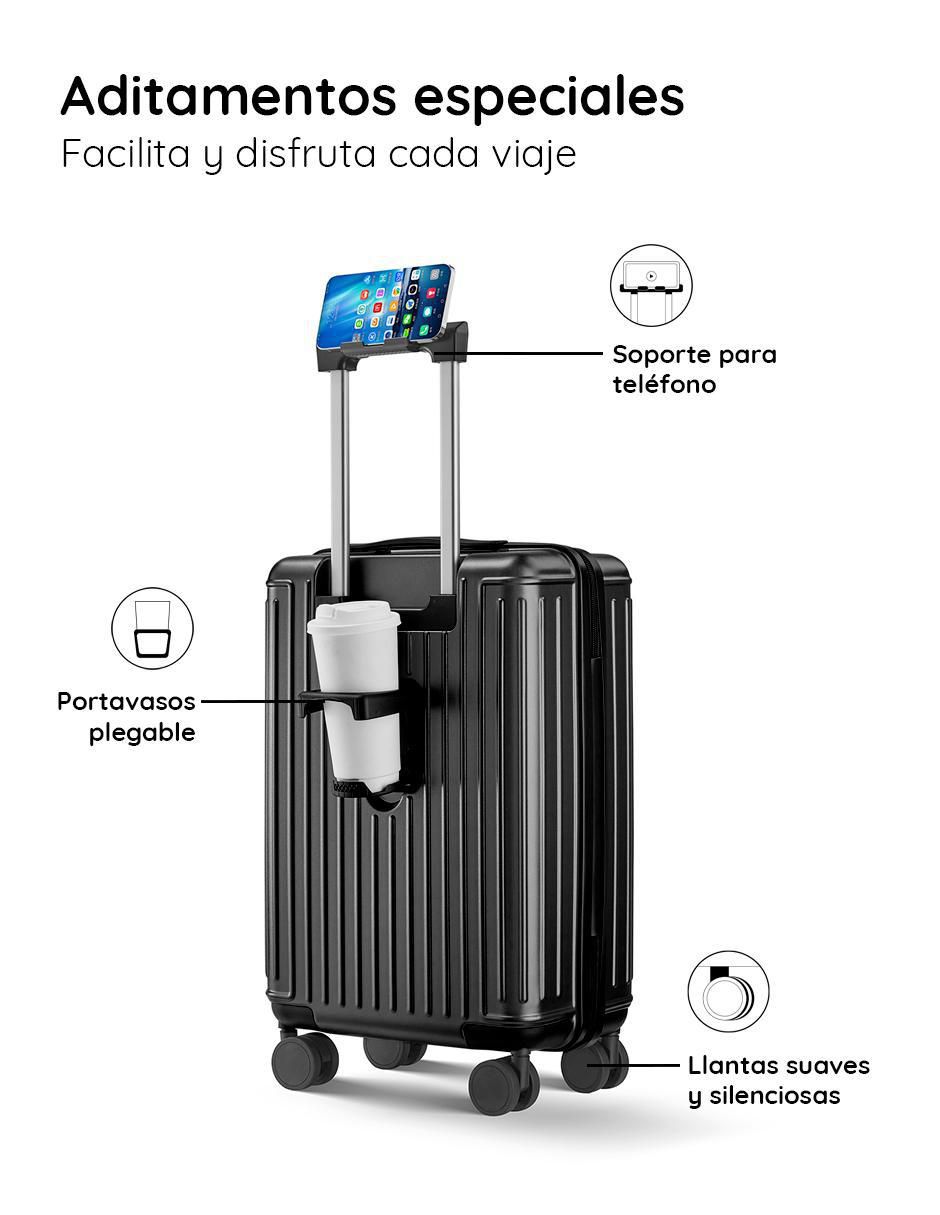 Maleta con ruedas de viaje aoku travel