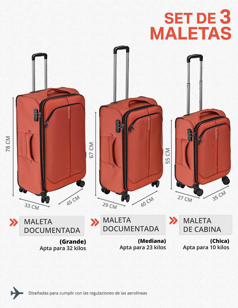 Set maletas de viaje us urban eq0043-set
