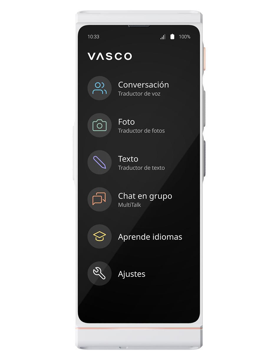Dispositivo traductor de idiomas de voz a voz