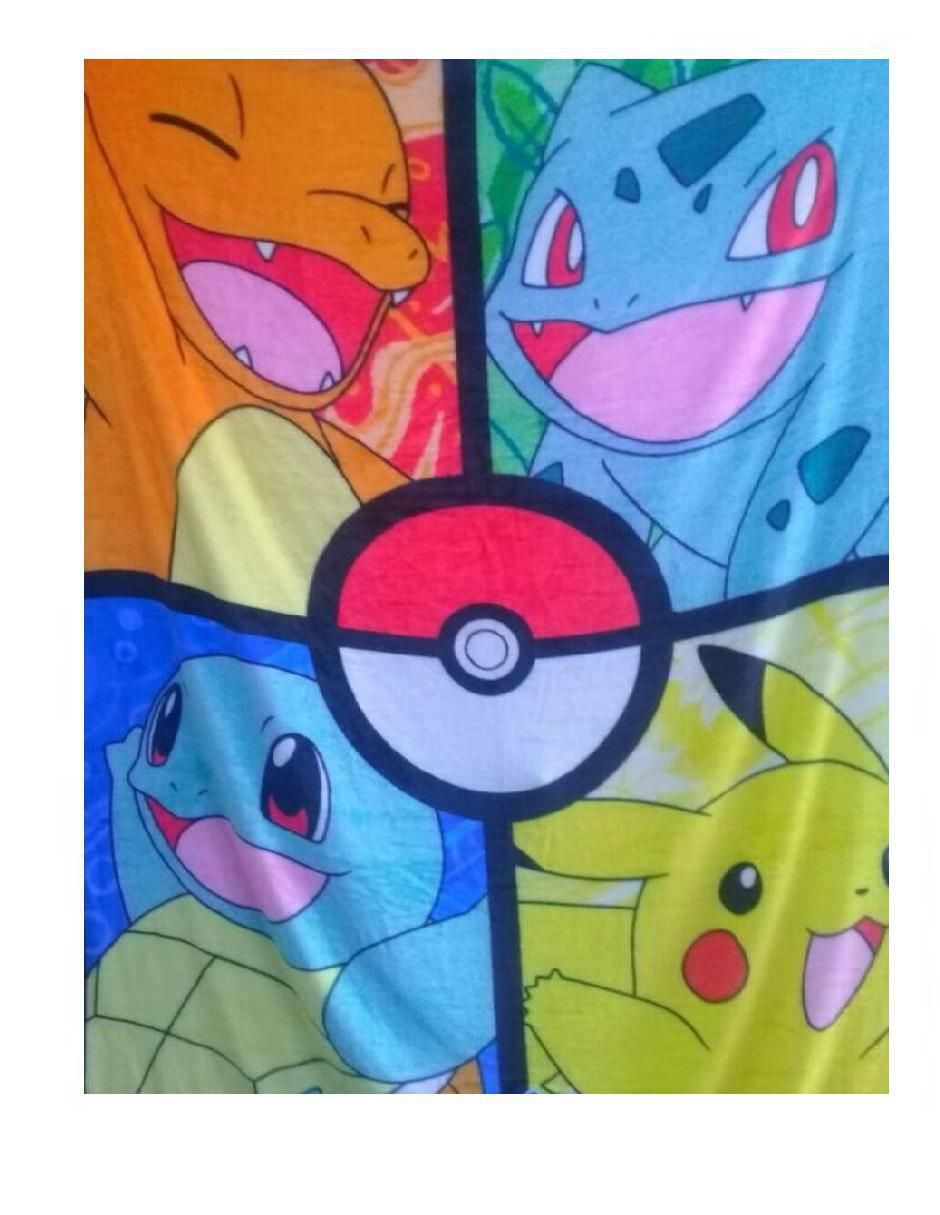Cobija de tejido suave Pokemón: Battle Ready! unisex 2