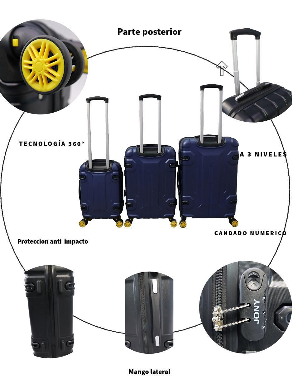 Set maletas de viaje jony sin colección o familia
