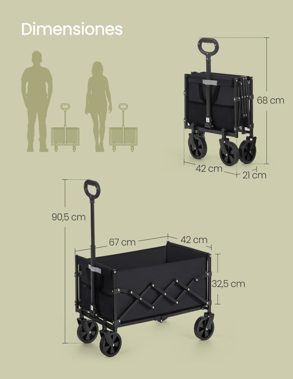 Carrito organizador armablre Sandy 4