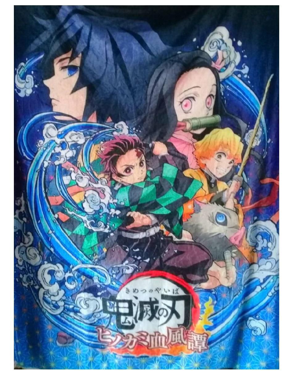 Cobija clásica de tejido suave Demon Slayer: Kimetsu No Yaiba unisex Cobija clásica de tejido suave Demon Slayer: Kimetsu No Yaiba unisex