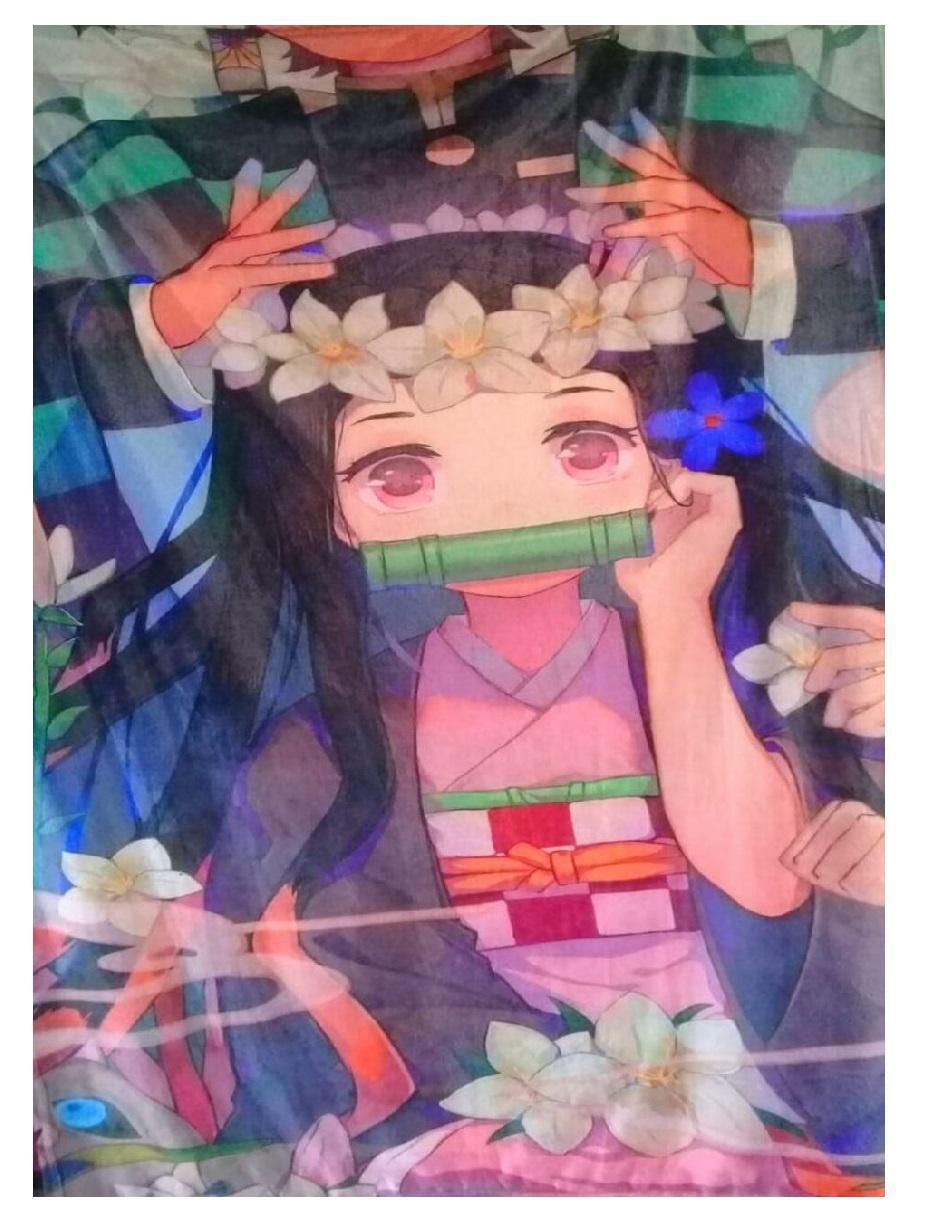 Cobija clásica de tejido microfibra Demon Slayer: Kimetsu no Yaiba para unisex Cobija clásica de tejido microfibra Demon Slayer: Kimetsu no Yaiba para unisex