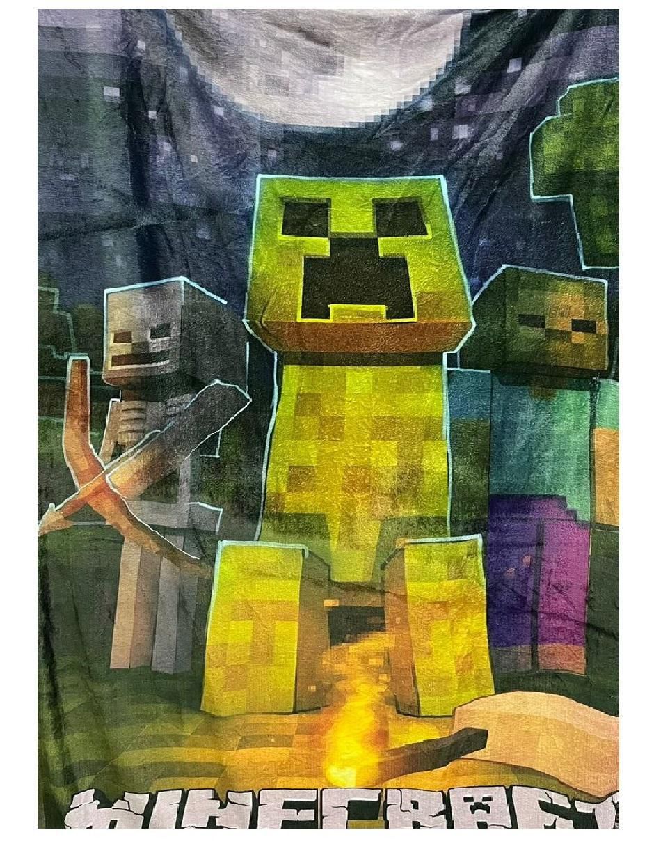Cobija de tejido suave Minecraft unisex