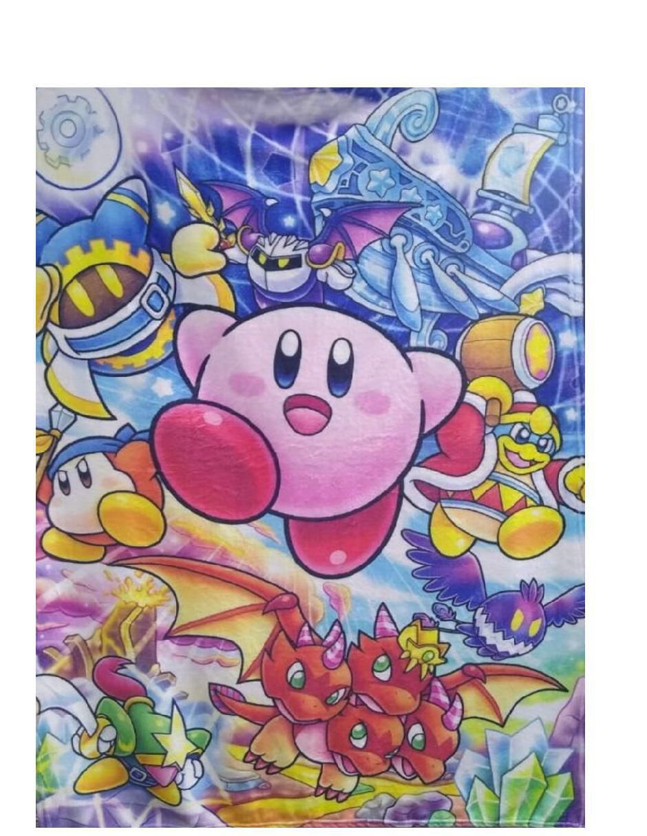 Cobija de tejido suave Kirby unisex 2