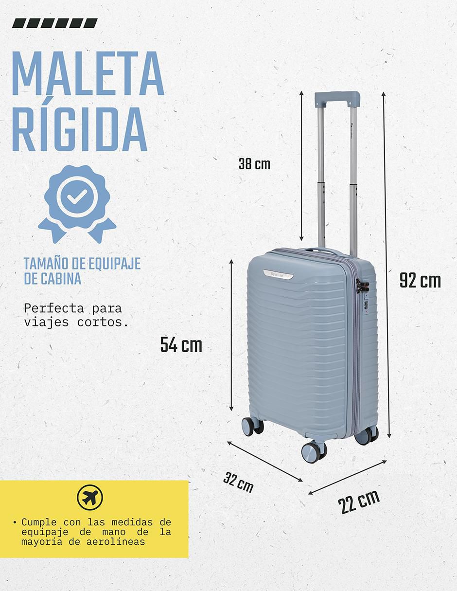 Maleta con ruedas carry on ED004 5