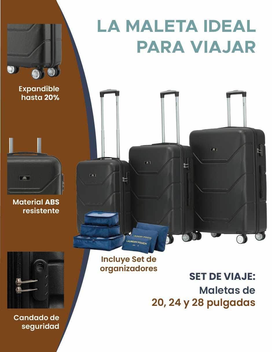 Set maletas de viaje fly&trip