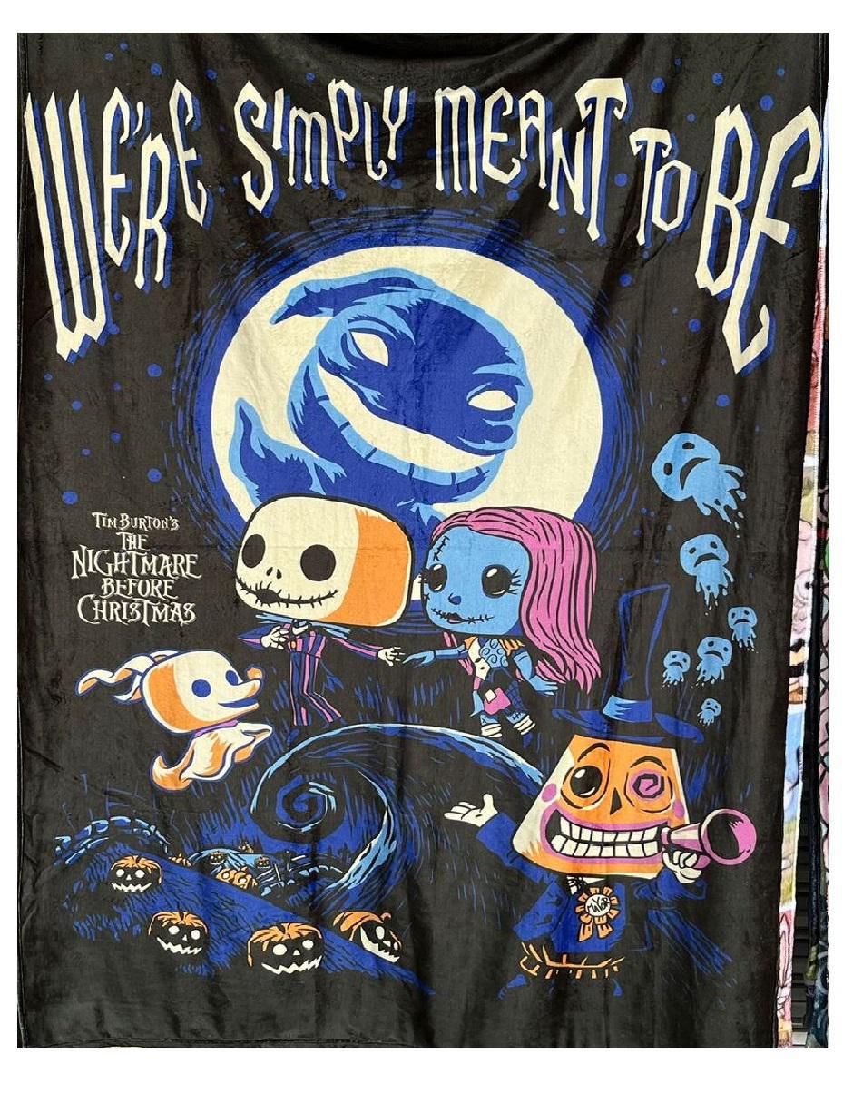 Cobija de tejido suave jack & sally Cobija de tejido suave jack & sally