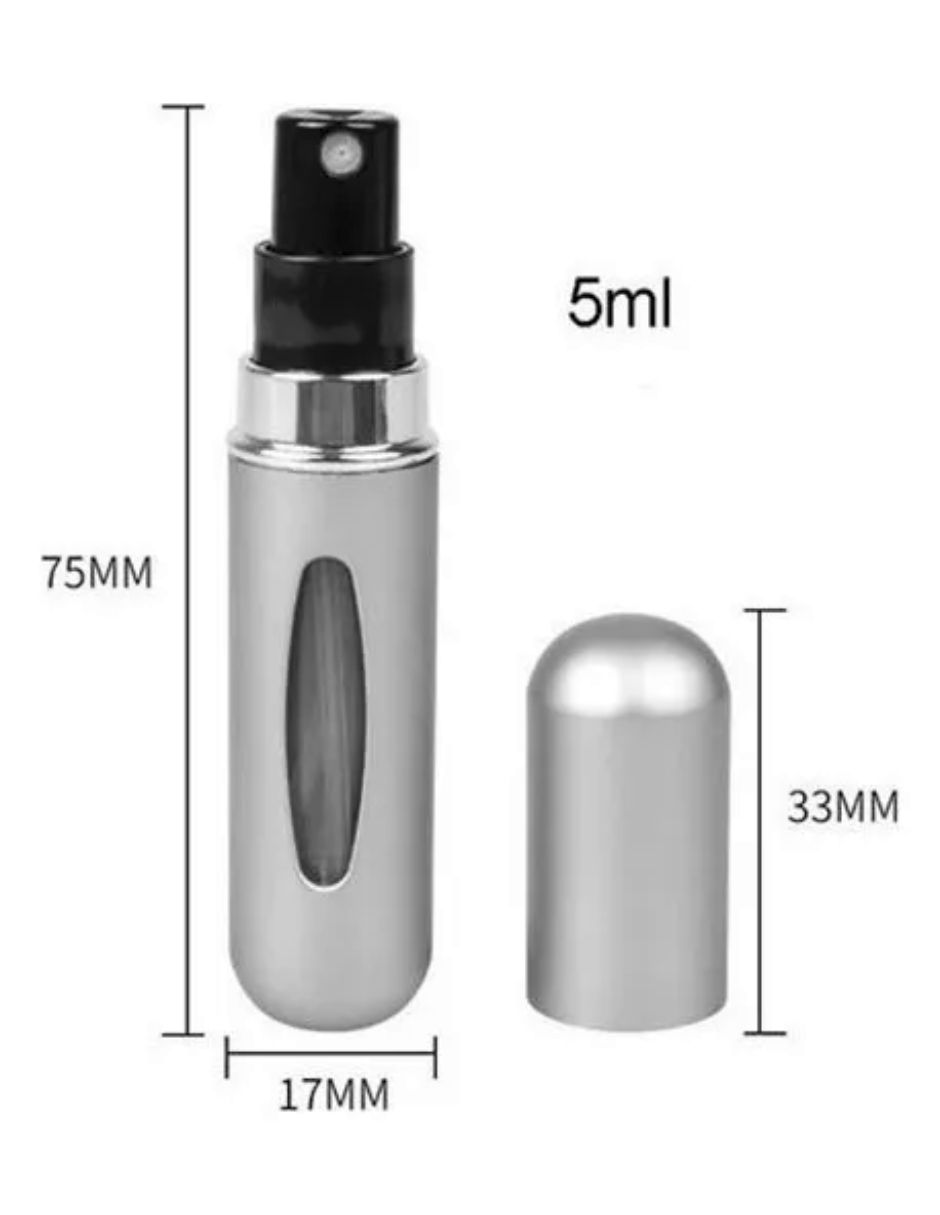Botella para perfume recargable para mujer 6