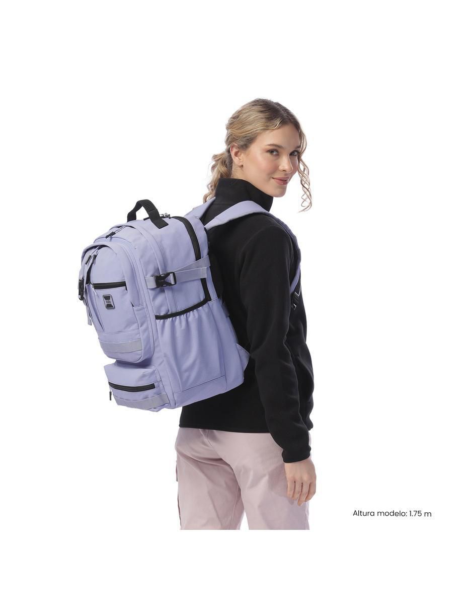 Mochila con portalaptop spa impermeable para mujer 2