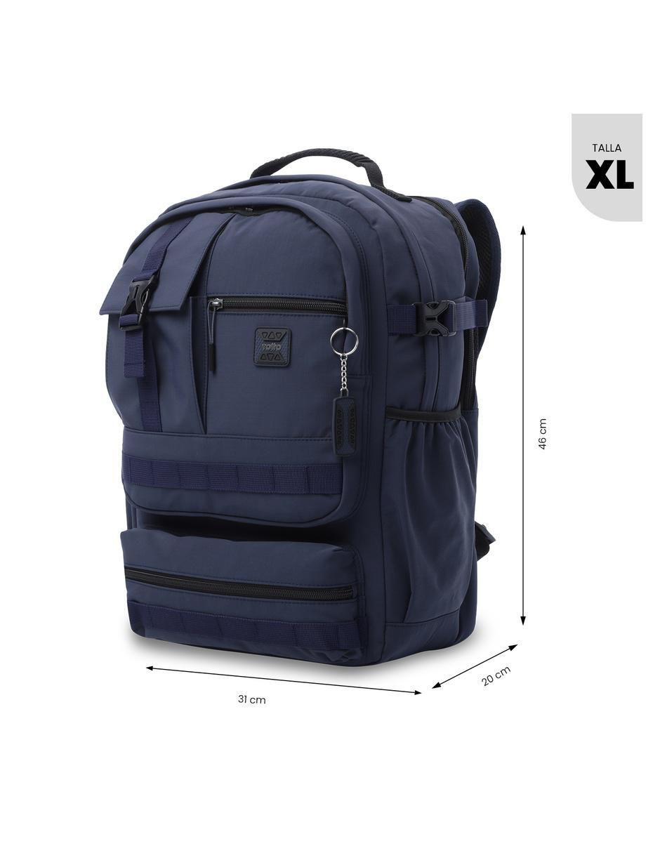 Mochila con portalaptop spa impermeable unisex 11