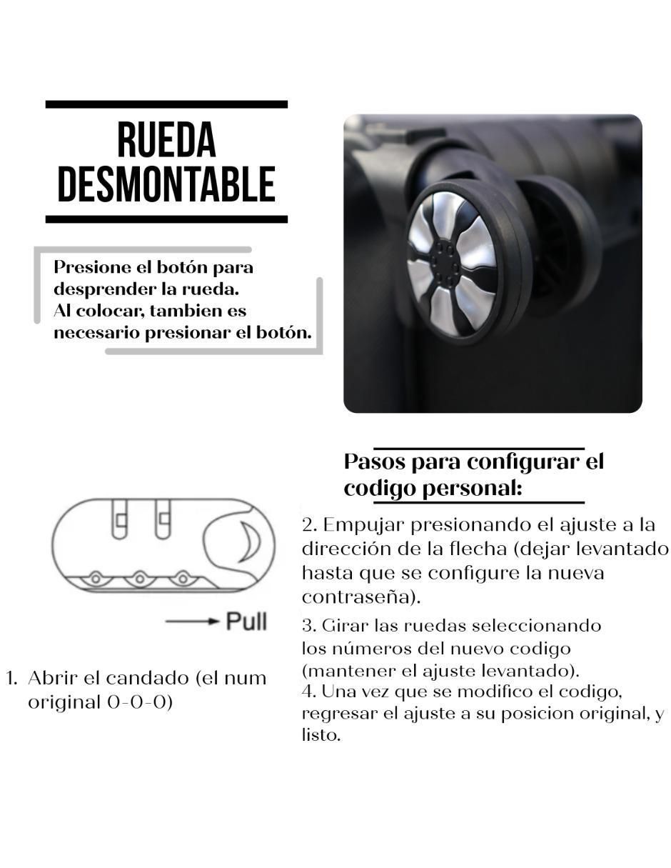 Maleta de mano jony sin colección o familia