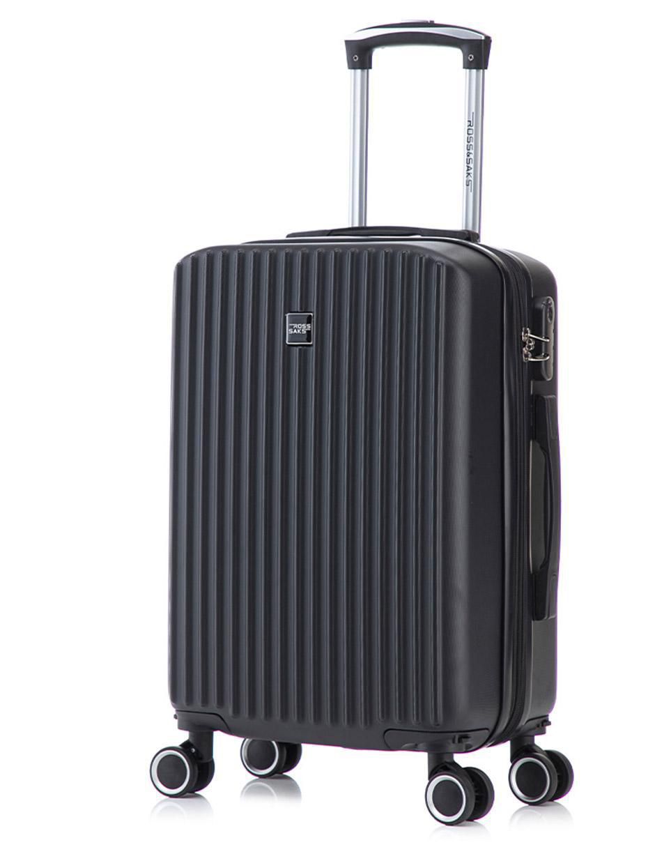 Maleta con ruedas carry on ross & saks maleta de viaje