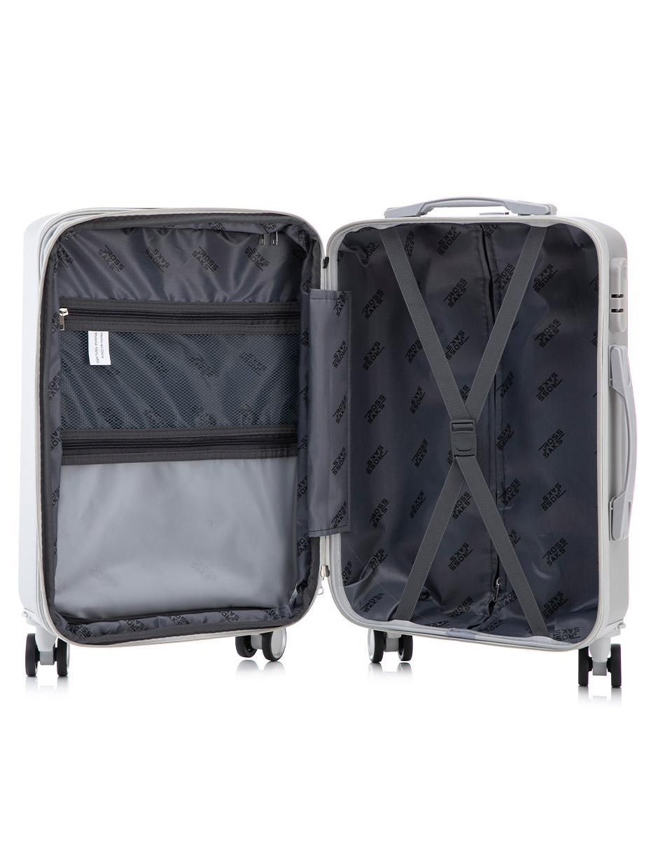 Maleta con ruedas carry on ross & saks maleta de viaje