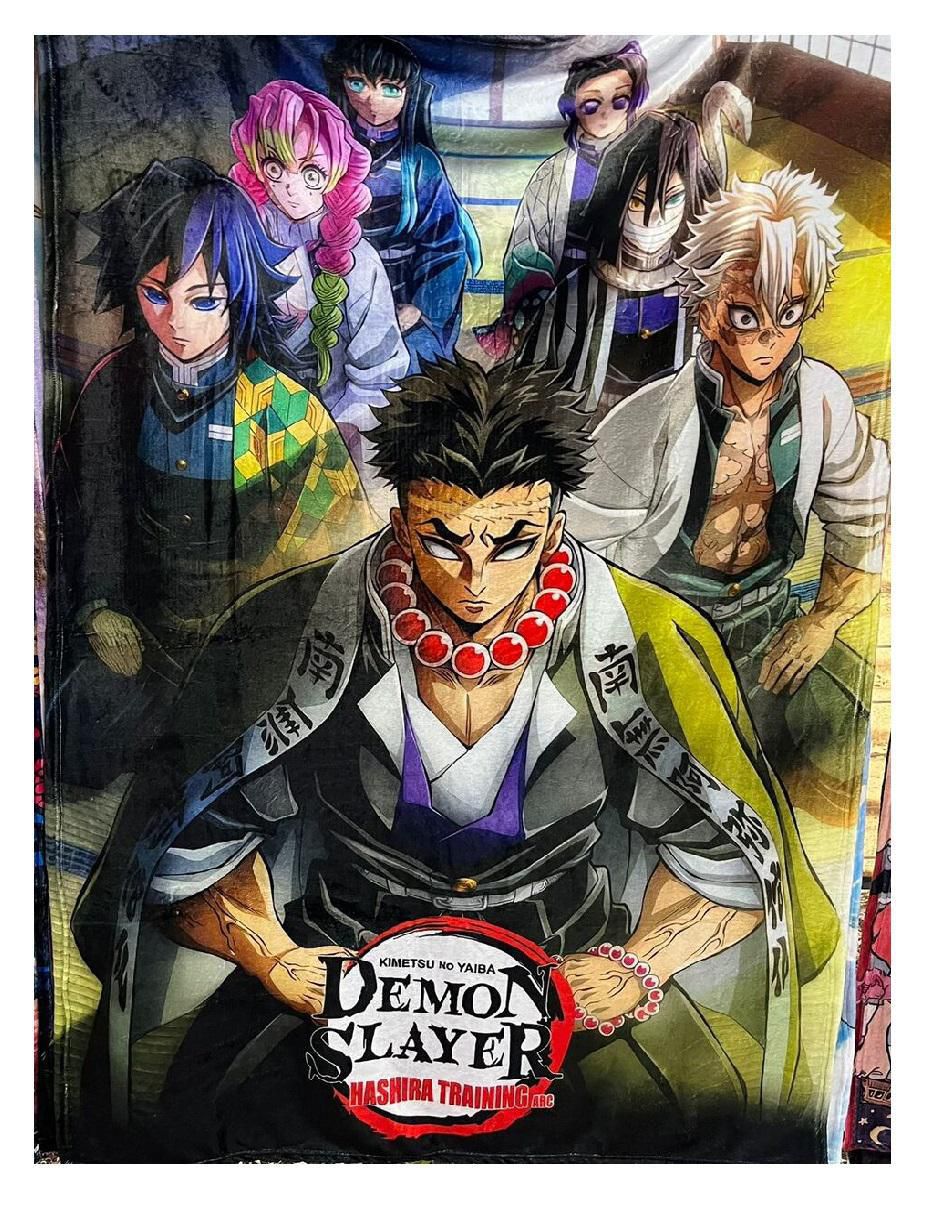 Cobija clásica de tejido suave Demon Slayer Kimetsu no yaiba unisex Cobija clásica de tejido suave Demon Slayer Kimetsu no yaiba unisex