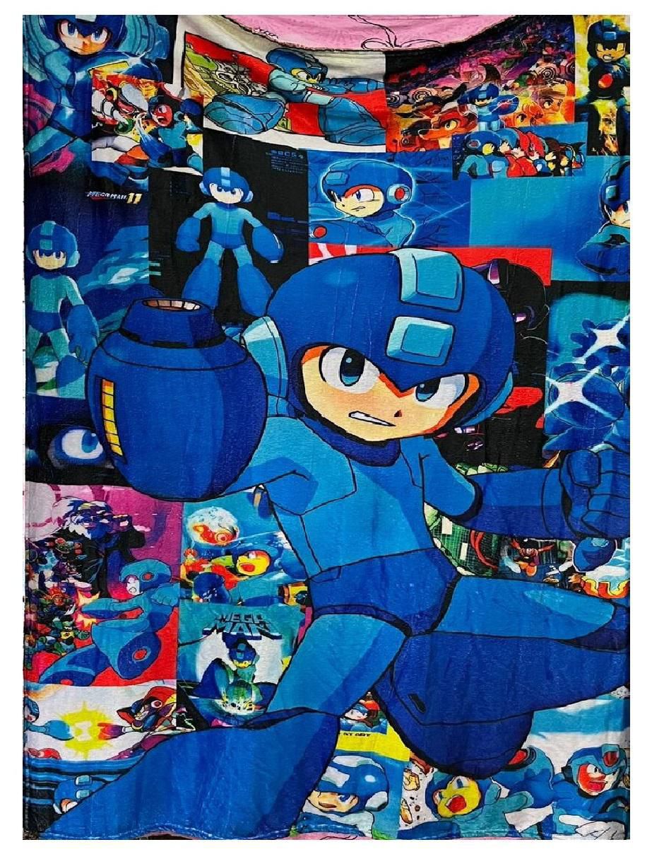 Cobija clásica de tejido suave Mega man unisex Cobija clásica de tejido suave Mega man unisex
