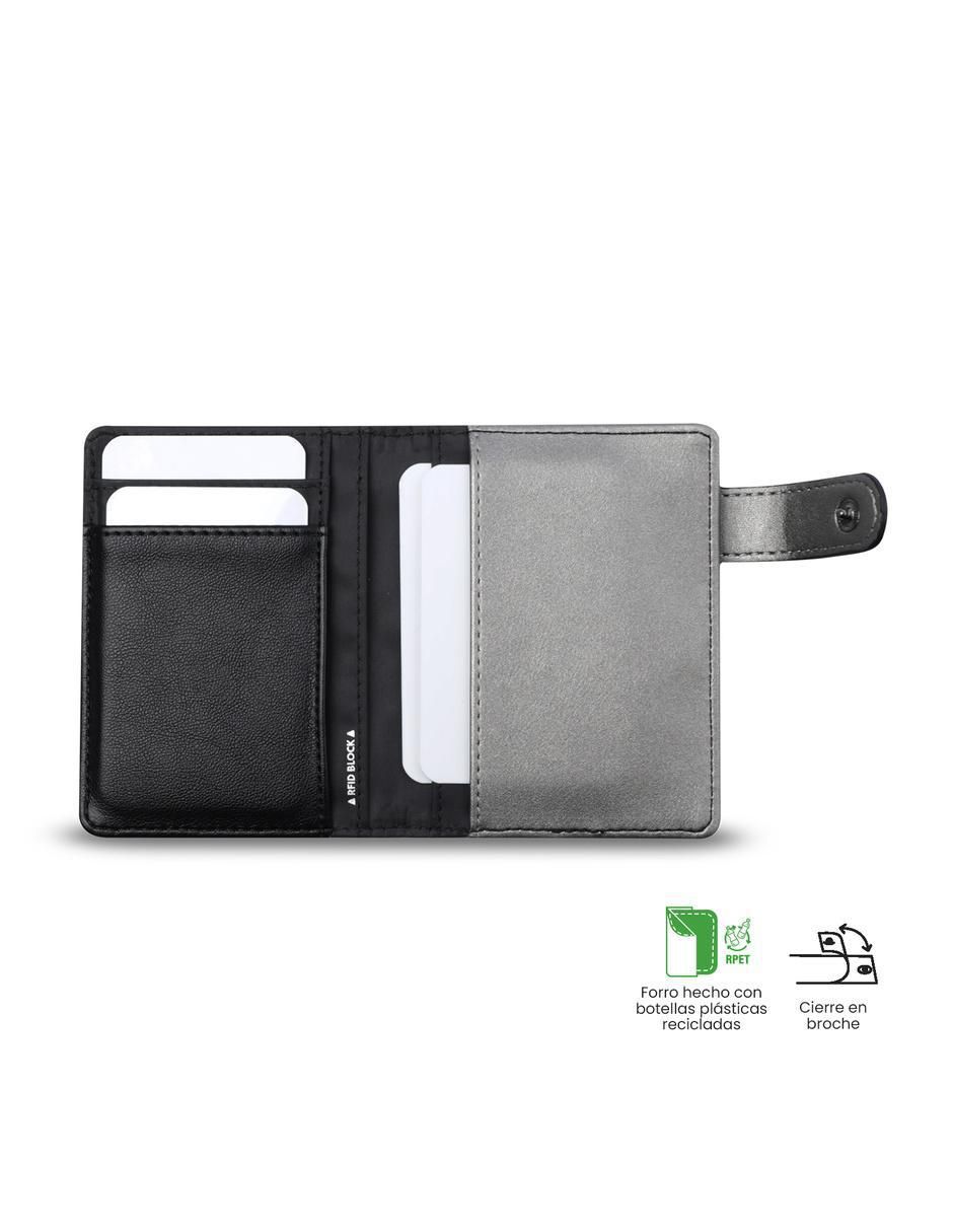 Porta documentos con botón 3