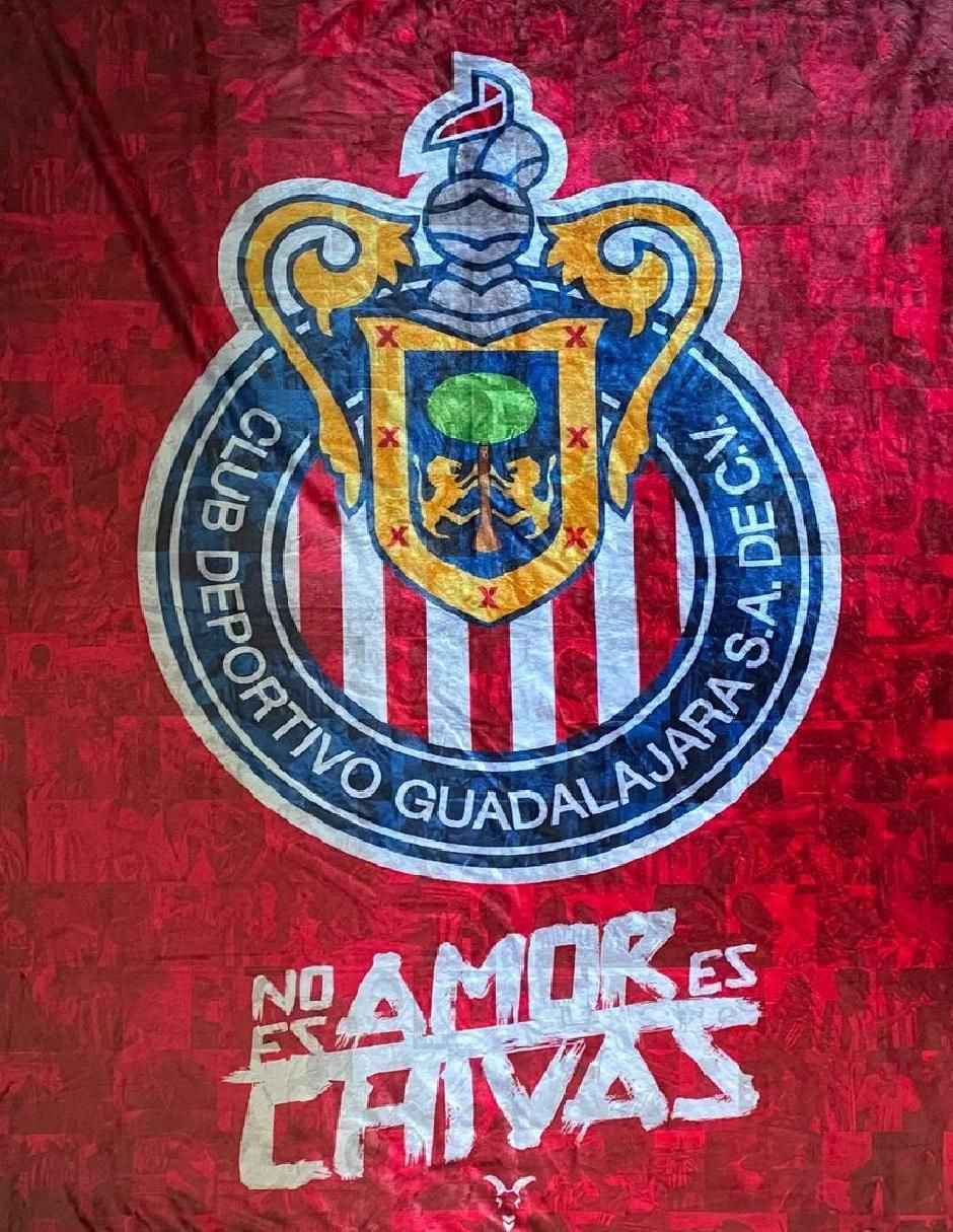 Cobija clásica de tejido suave Chivas unisex