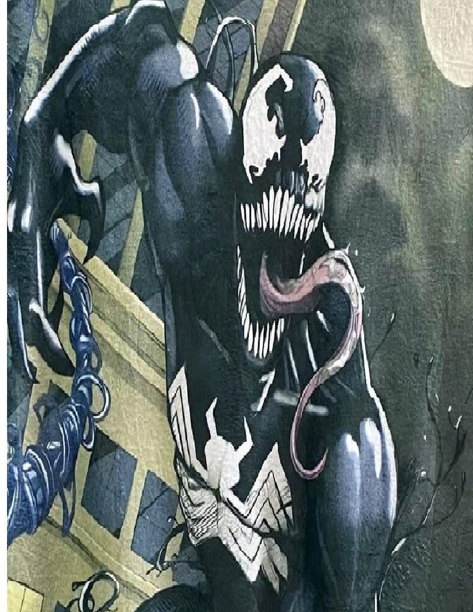 Cobija de tejido suave Venom unisex 2