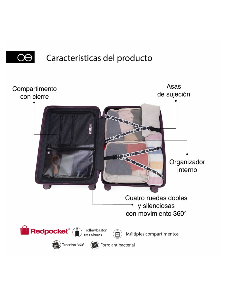 Maleta de viaje Bilandi 12