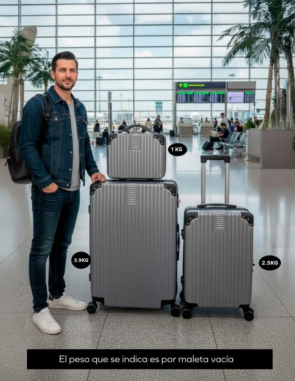 Set maletas de viaje jony sin colección o familia