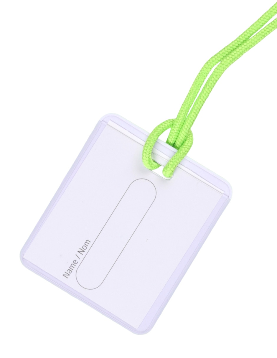 Set identificador forma rectangular de PVC 5