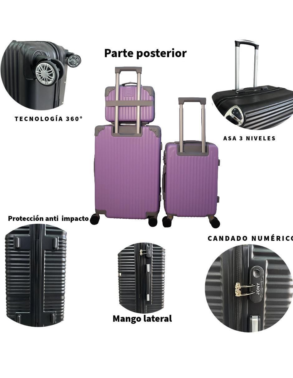 Set maletas carry on 3