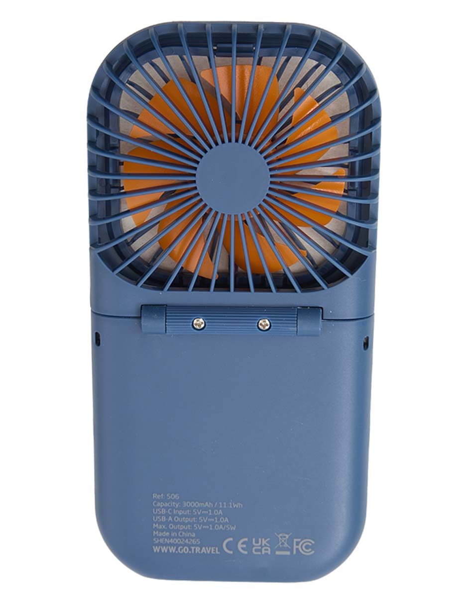 Ventilador portátil 3 velocidades 5