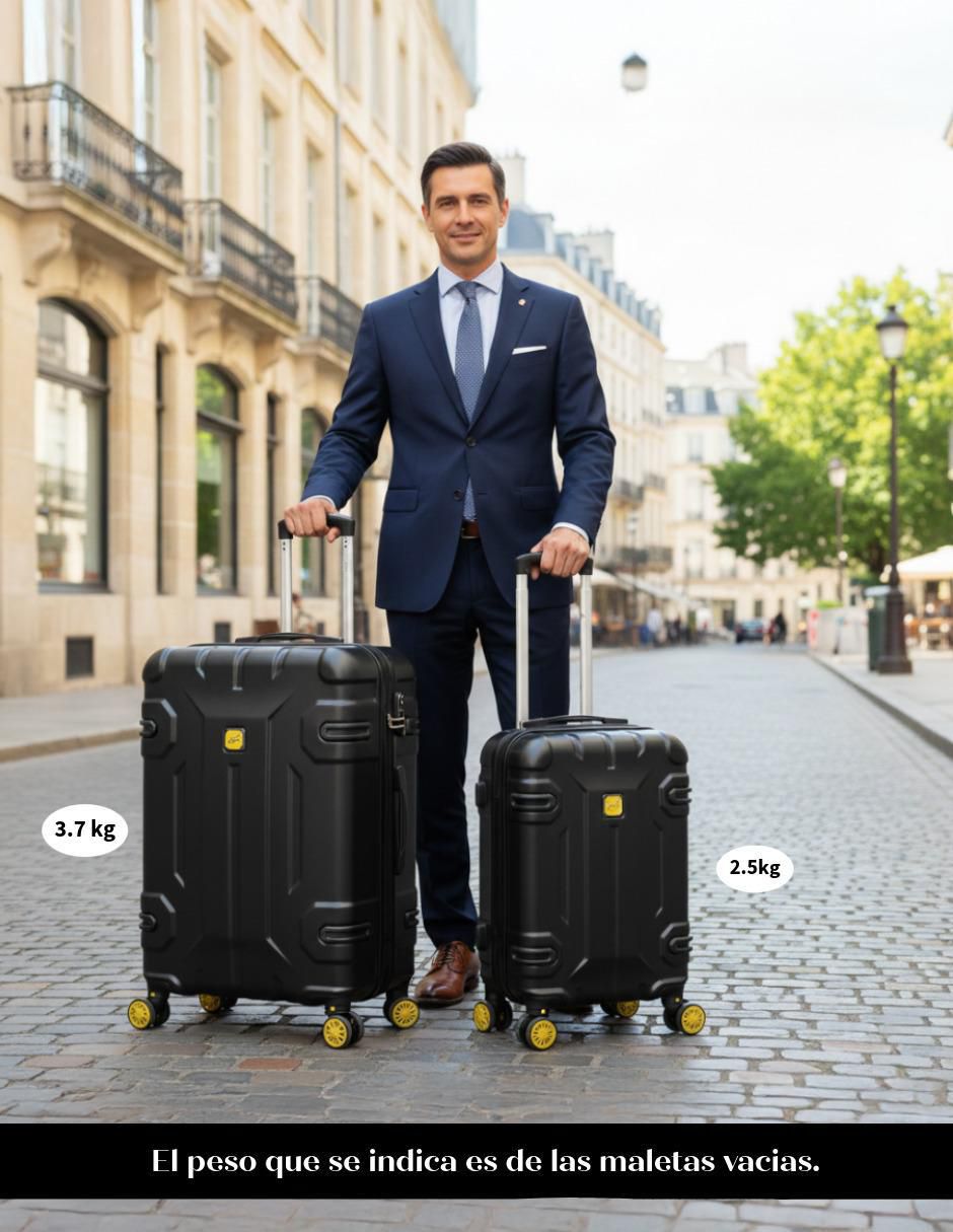 Set maletas carry on 3